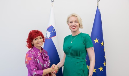 Predstavitev projekta predsednici Državnega zbora